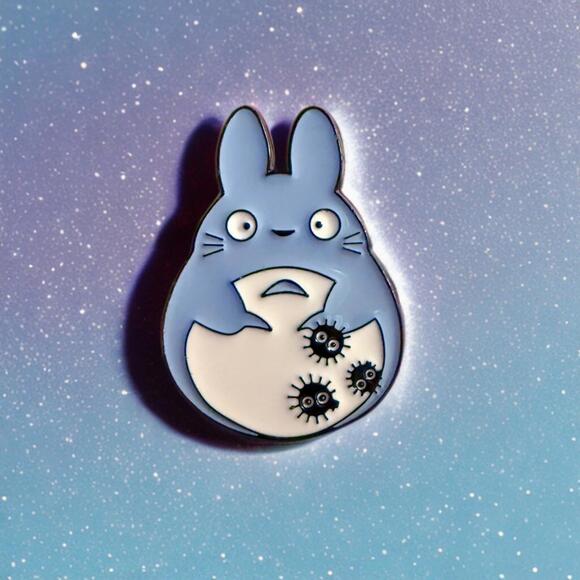 Other - Cute Pin - Toto Forest Sprite, Kawaii Neighbor Pins Japanese Anime Toro 1.2”
